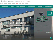 Tablet Screenshot of lazdynupol.lt